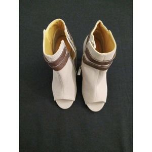Women's Dollhouse Open Toe Booties (Style: EMERGE) - Size 7.5